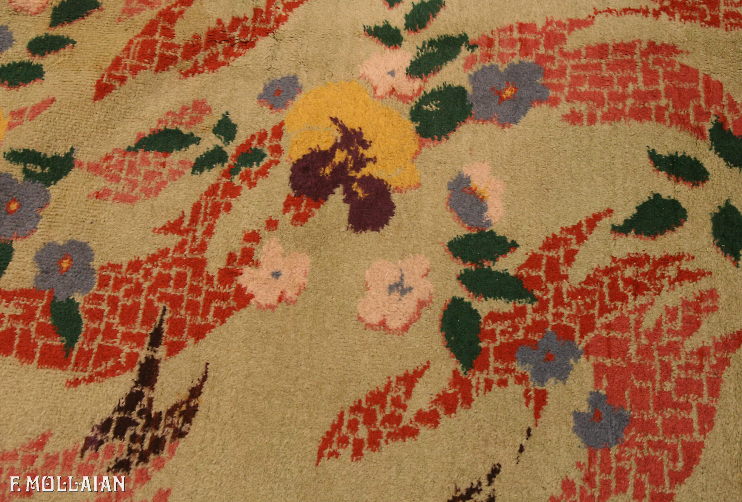 Alfombra Turca Semi-Antigua Decò n°:83227675