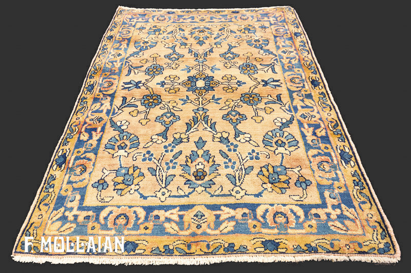 Antique Persian Kerman Small Rug n°:84171721