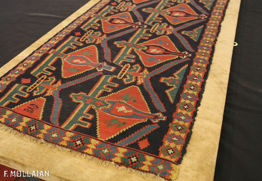 Tapis Kilim Suédois Rollakan n°:86150033