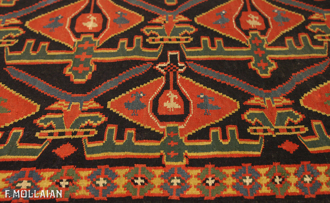 Tapis Kilim Suédois Rollakan n°:86150033