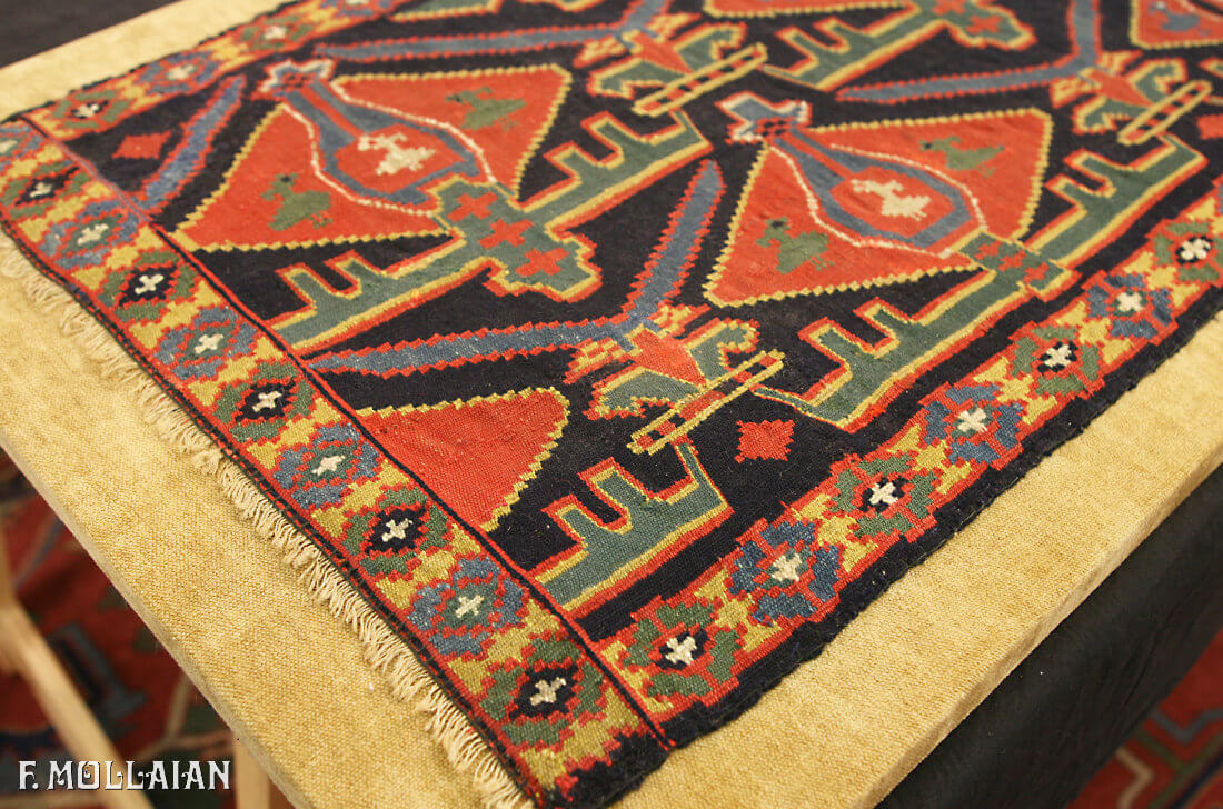 Tapis Kilim Suédois Rollakan n°:86150033