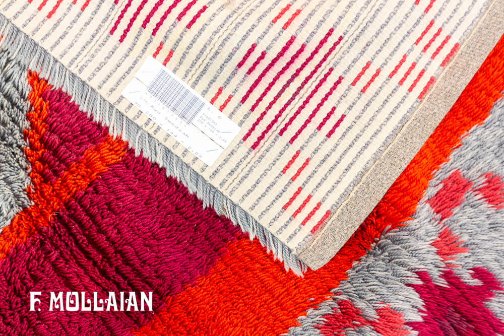 Rya Swedish Vintage Rug n°:91681343