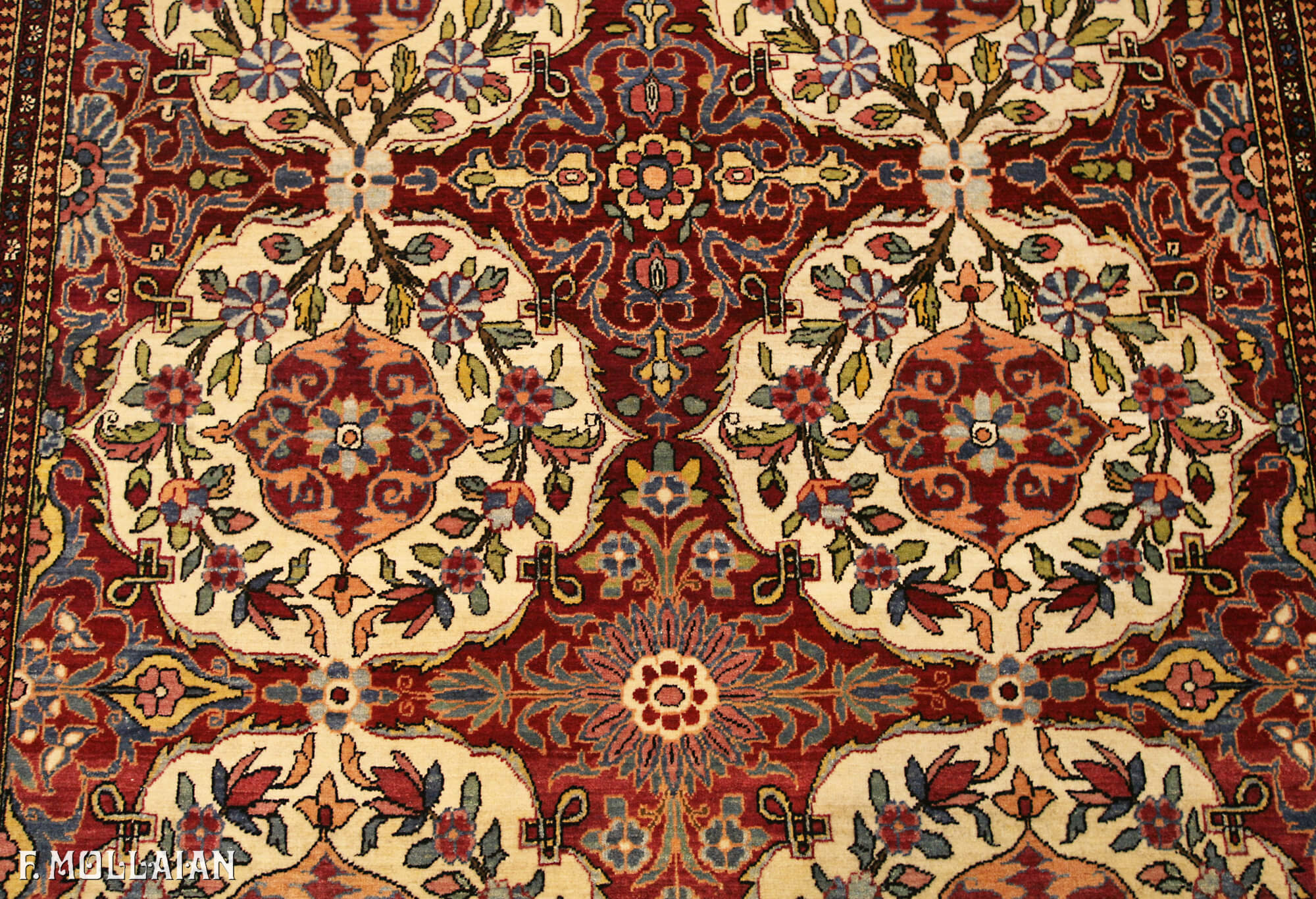 Teppich Persischer Antiker Isfahan n°:95562220