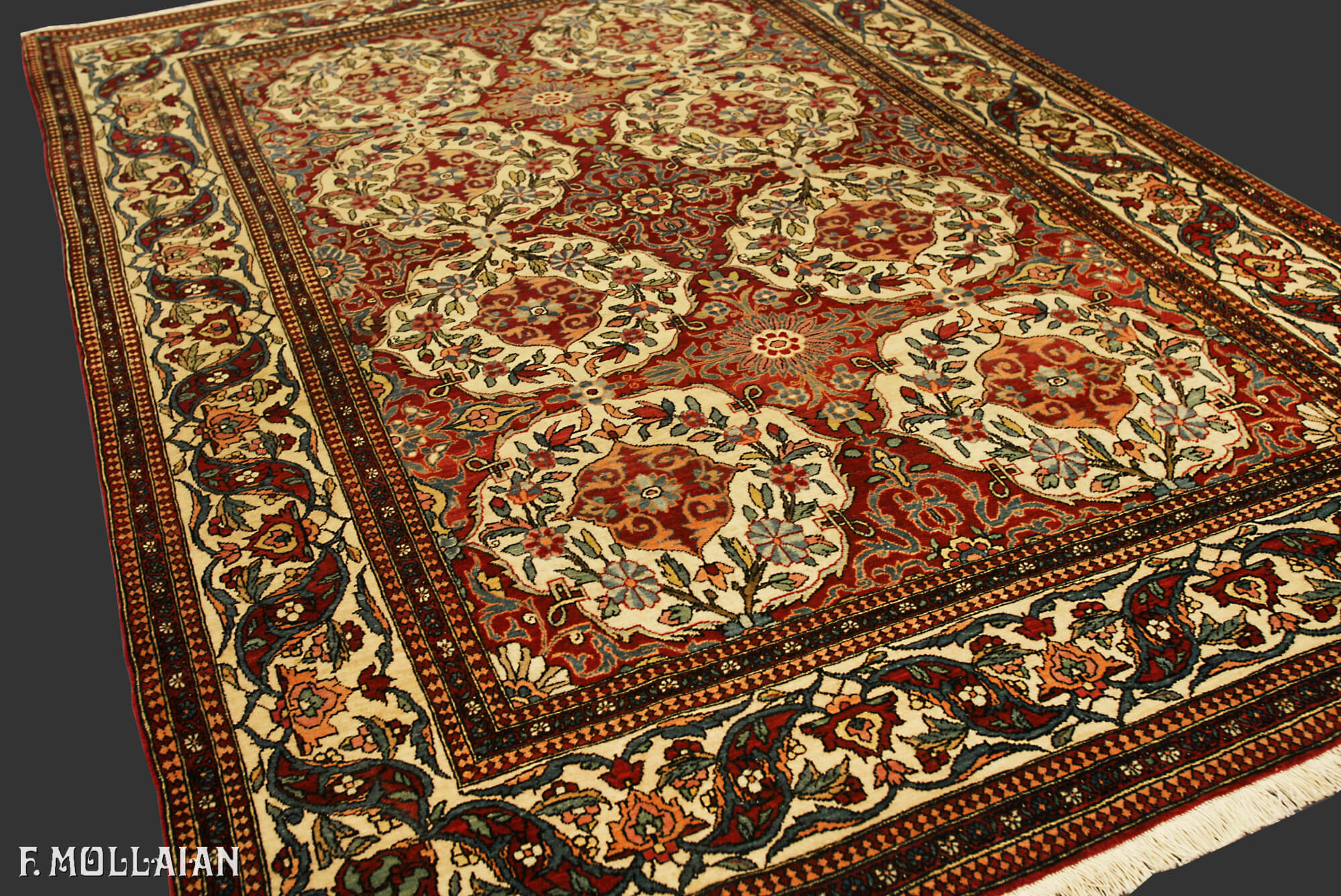 Teppich Persischer Antiker Isfahan n°:95562220