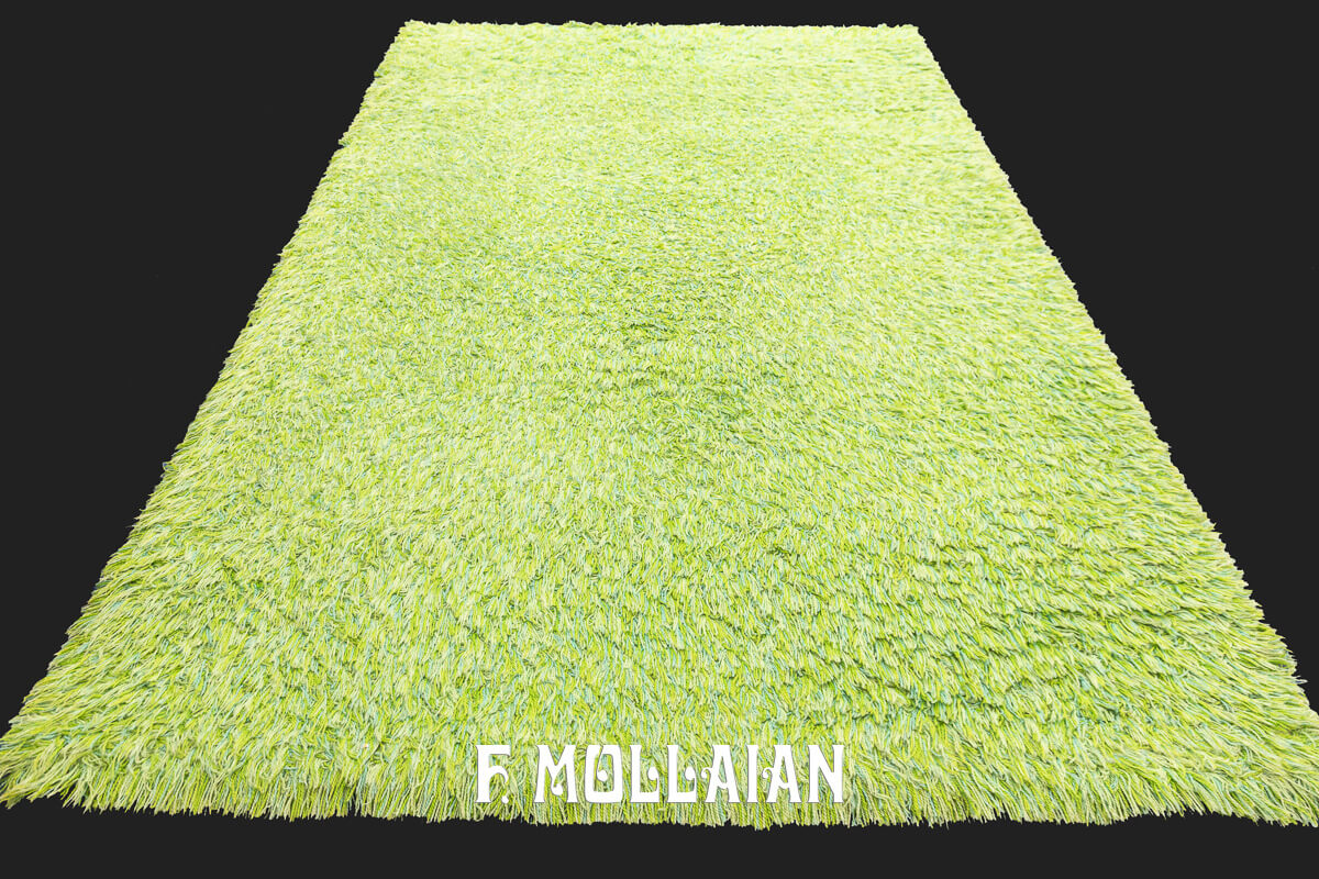 Rya Rug Swedish Serene Green Color n°:194378