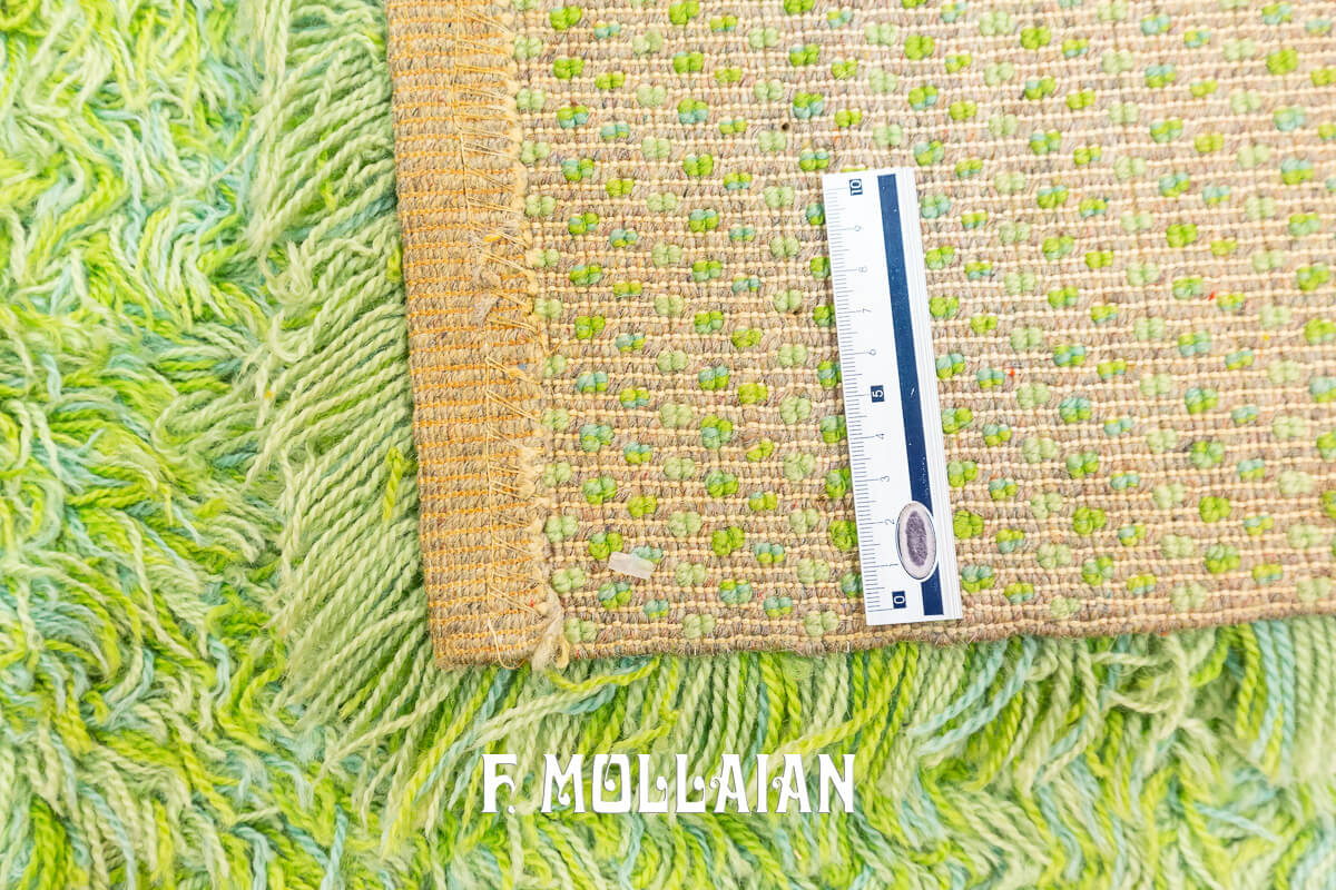 Rya Rug Swedish Serene Green Color n°:194378