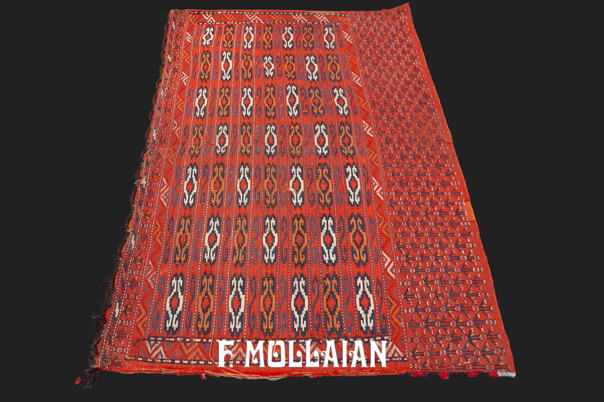 Tappeto Kilim Giajim Colore Rosso n°:224400