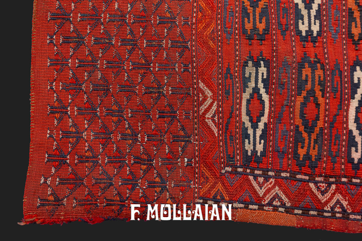 Tappeto Kilim Giajim Colore Rosso n°:224400