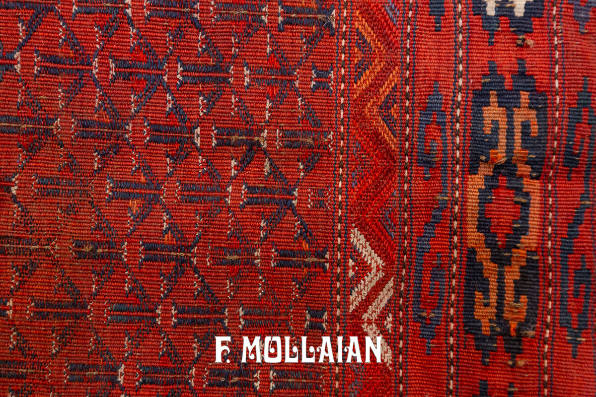 Tappeto Kilim Giajim Colore Rosso n°:224400