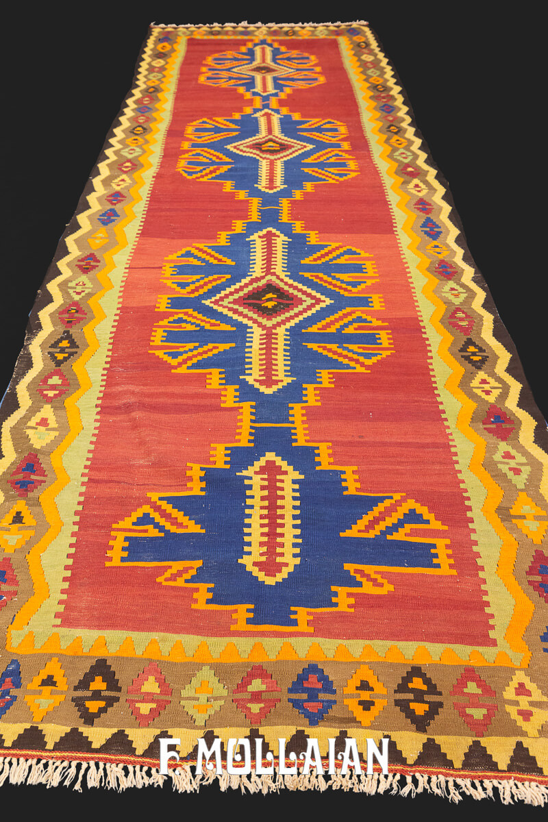 Kilim Rug Shirvan Beige/Brown Color n°:246