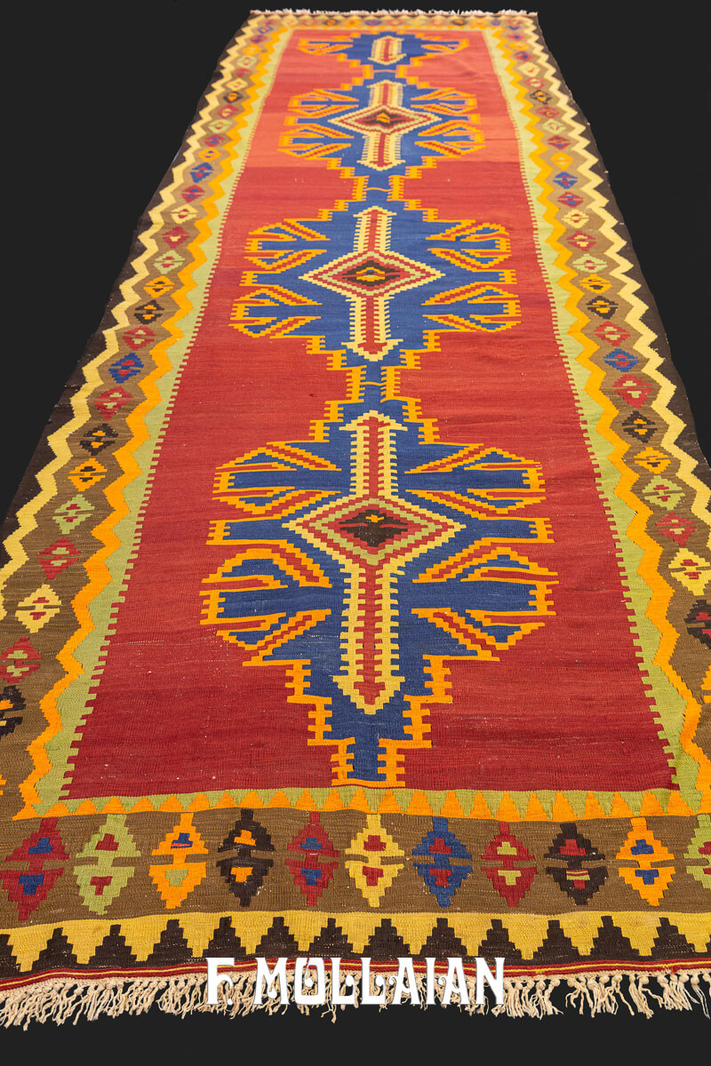Kilim Rug Shirvan Beige/Brown Color n°:246