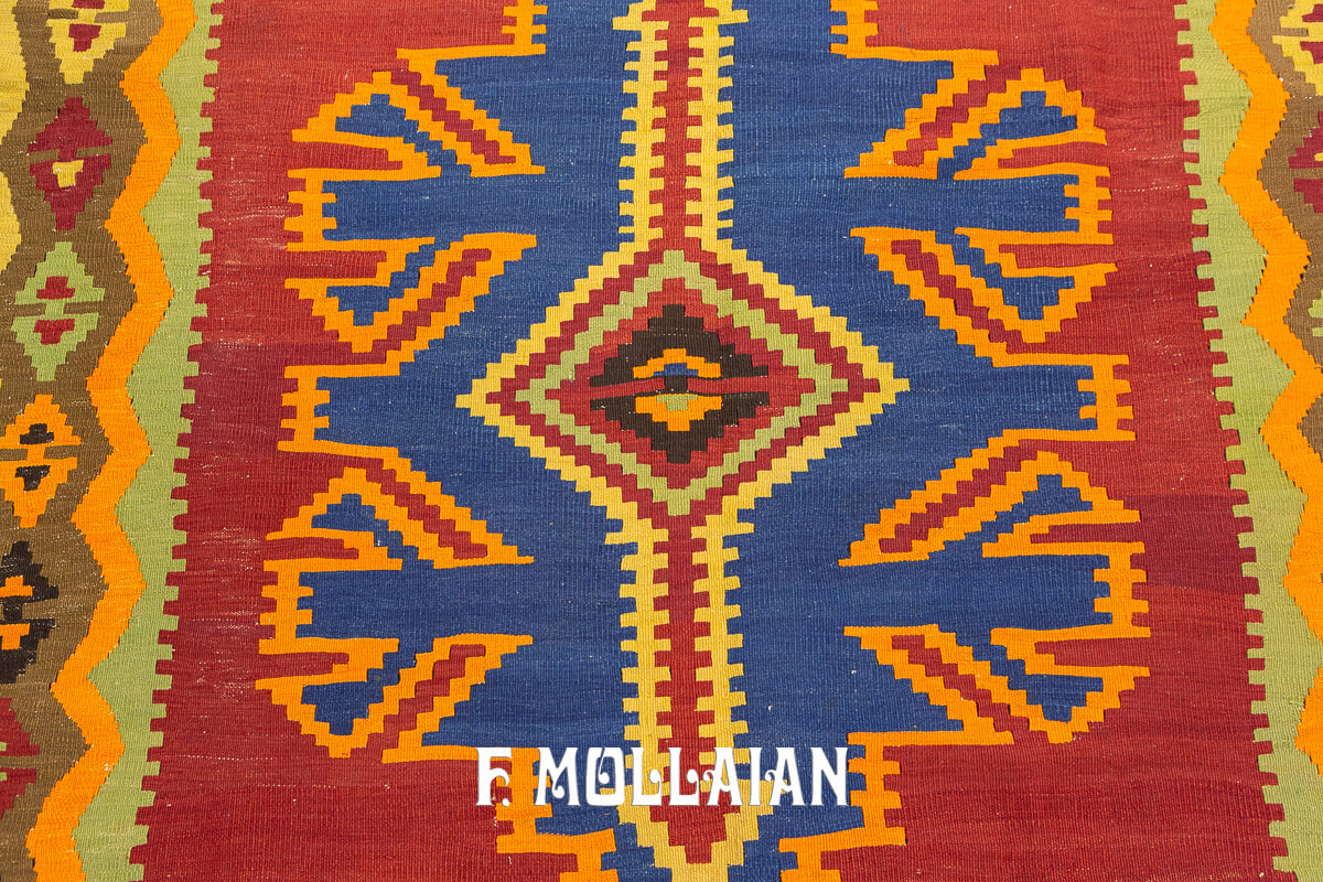 Kilim Rug Shirvan Beige/Brown Color n°:246