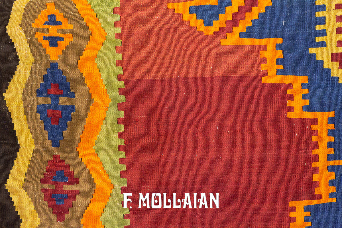 Kilim Rug Shirvan Beige/Brown Color n°:246