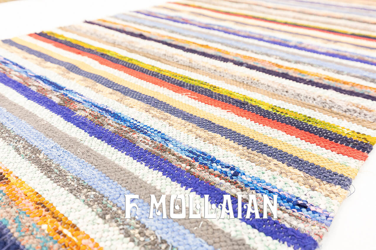 Tappeto Kilim Svedese Multicolore n°:305898