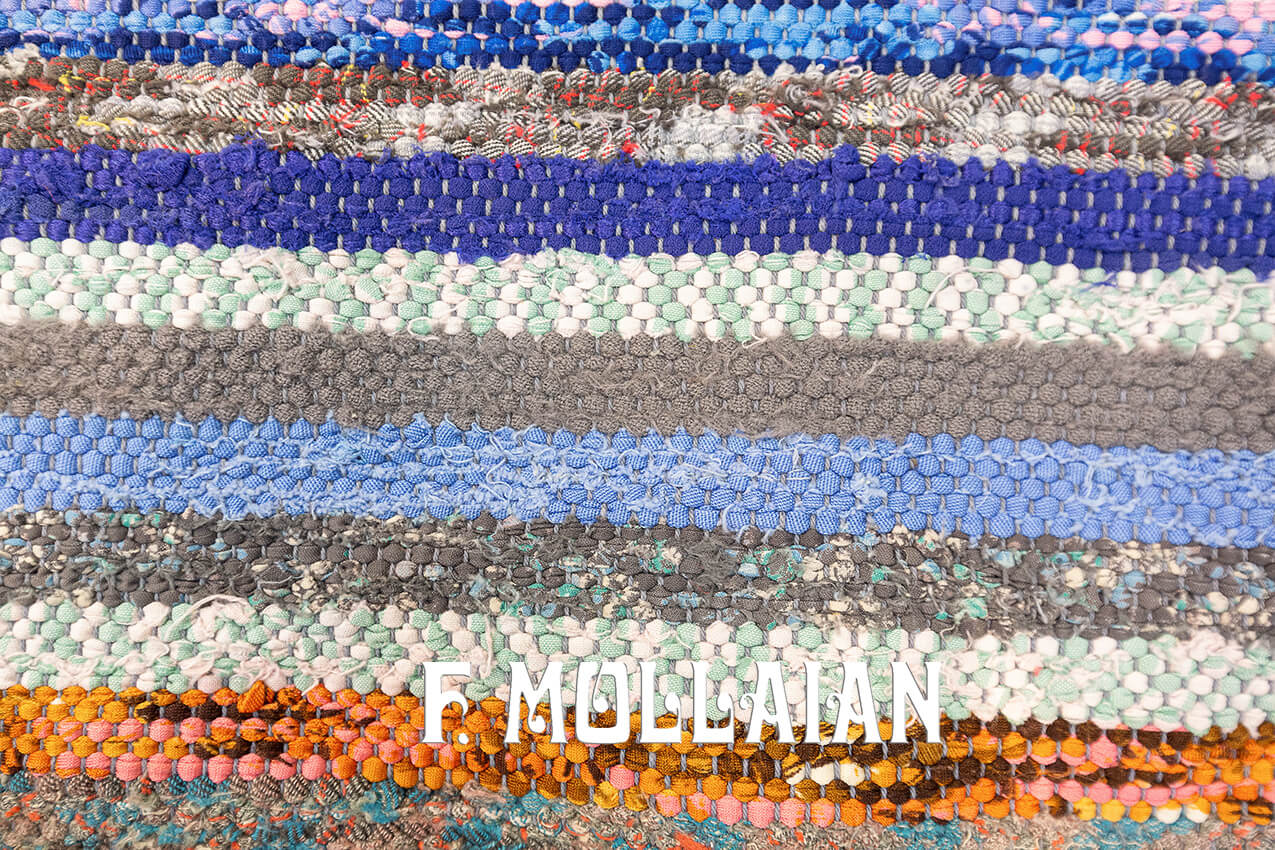 Tappeto Kilim Svedese Multicolore n°:305898