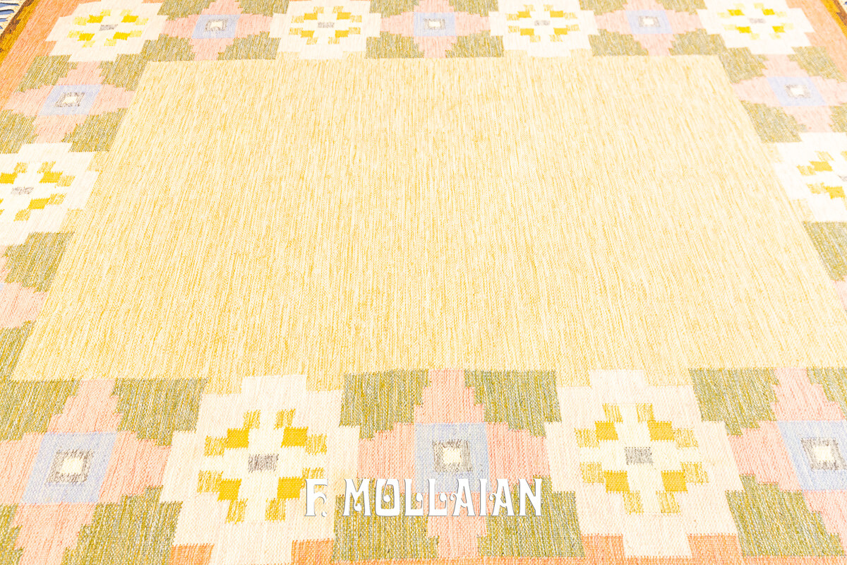 Tapis Kilim Suédois Rollakan n°:366196