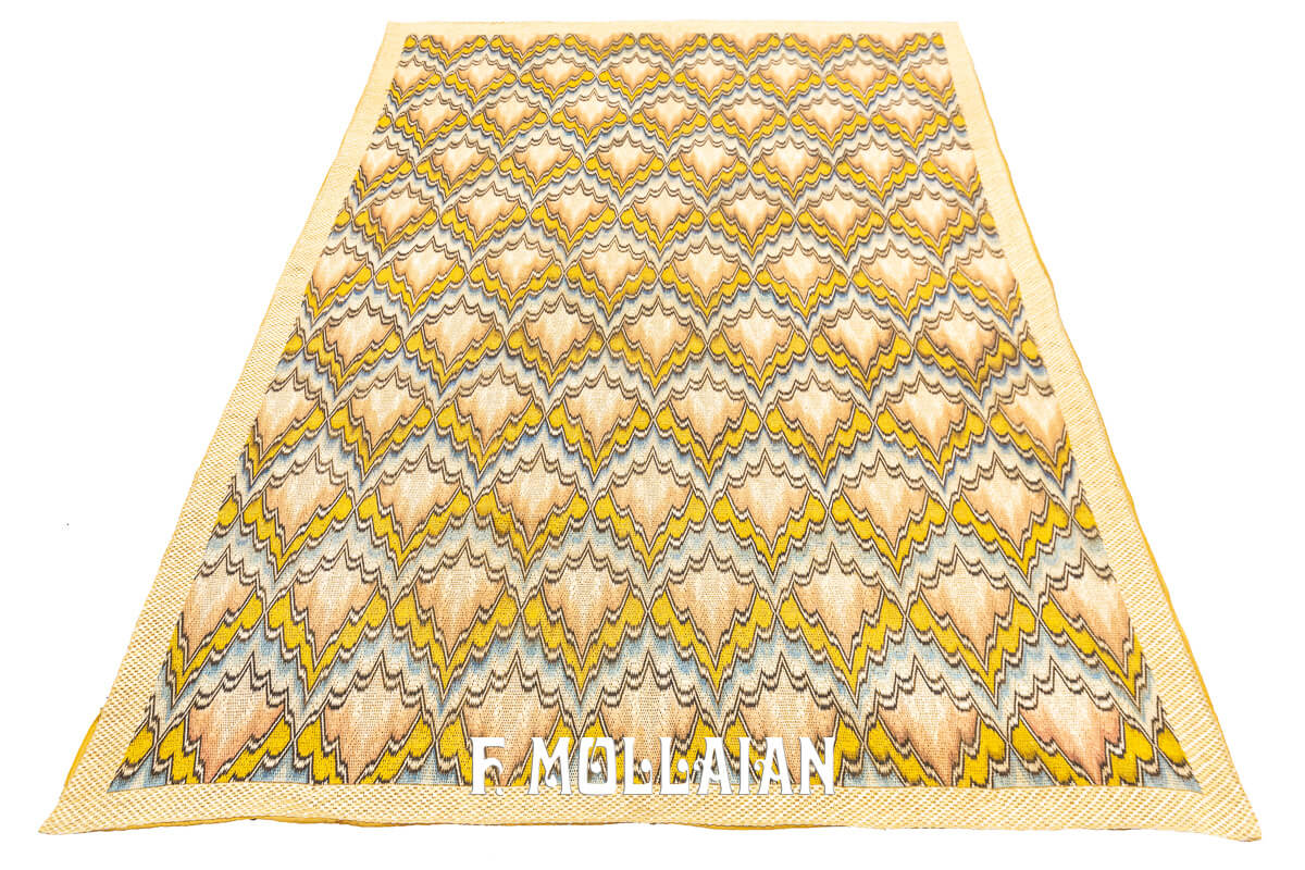 Tessuto Bargello Italiano Seta Multi Color n°:478720