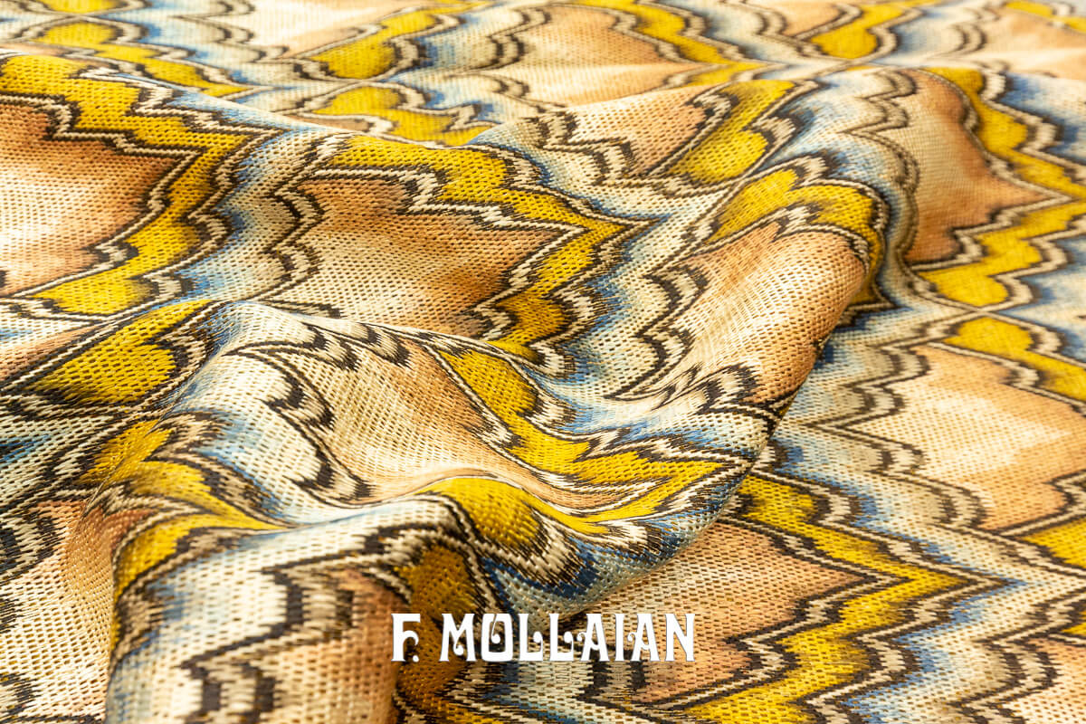Tessuto Bargello Italiano Seta Multi Color n°:478720