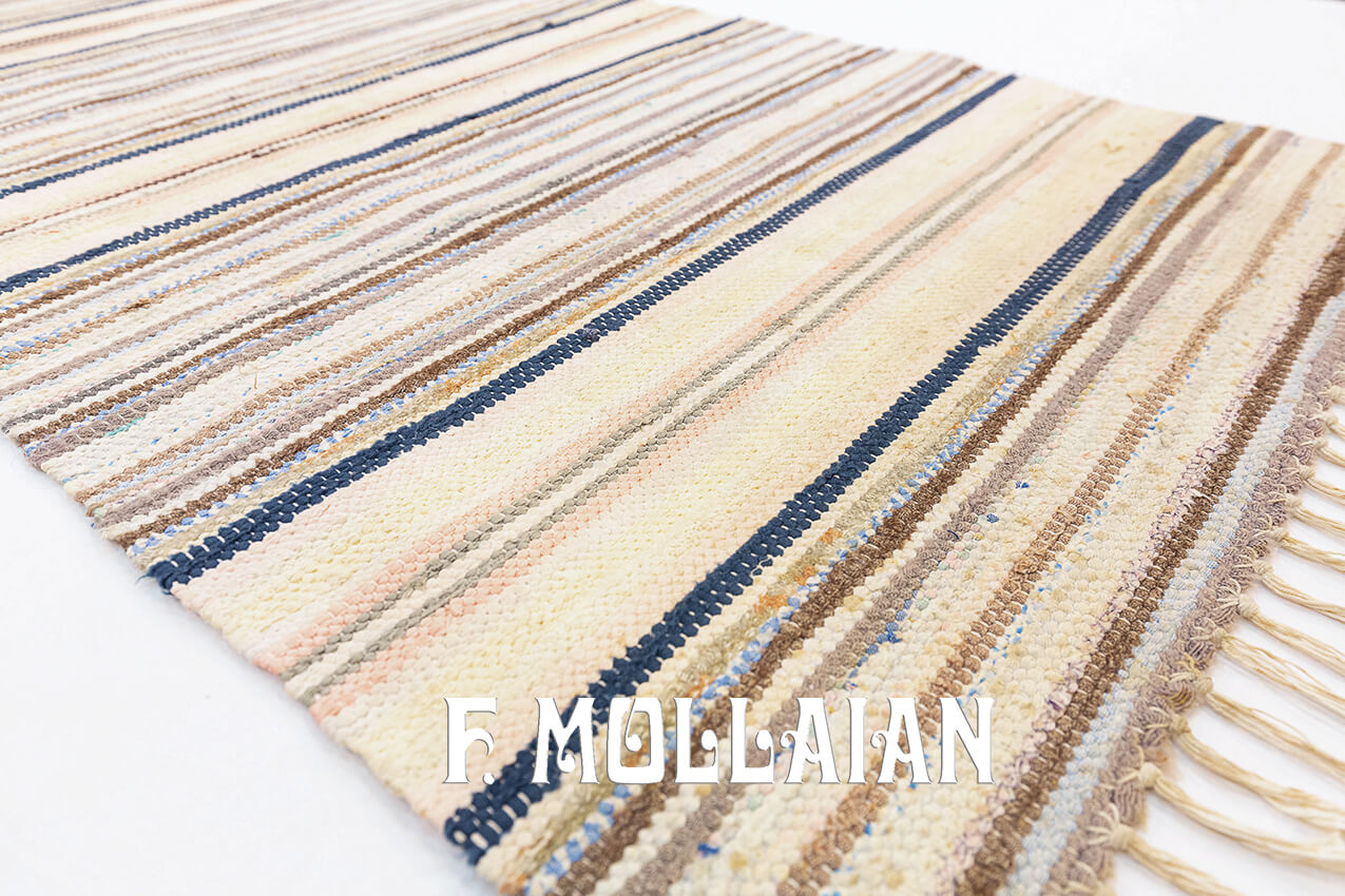 Scandinavian Rug Flat Weave n°:522733