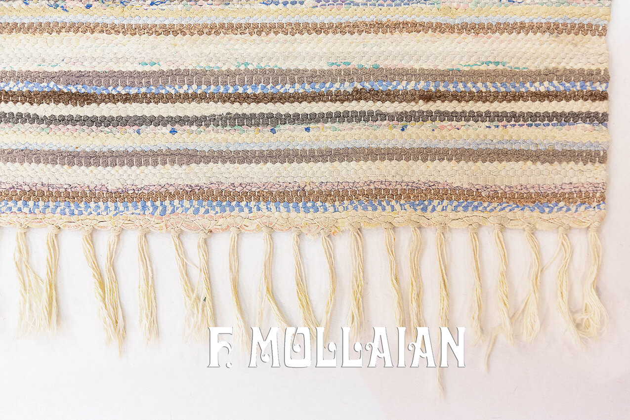 Scandinavian Rug Flat Weave n°:522733