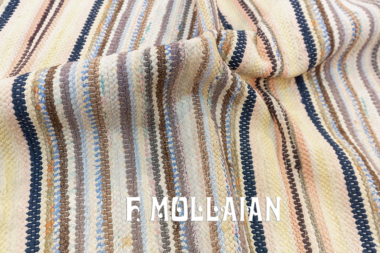 Scandinavian Rug Flat Weave n°:522733