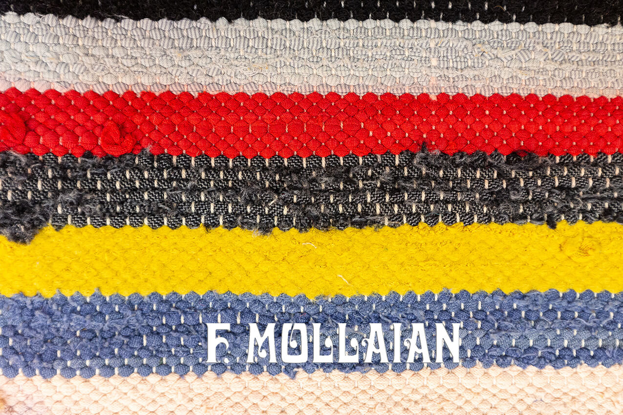 Tapis Scandinave Kilim Rollakan n°:676989