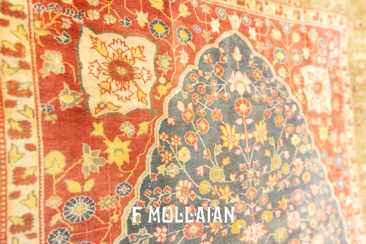 Tapis BERBER carré 9000 marron Franges berbère marocain shaggy 120x120