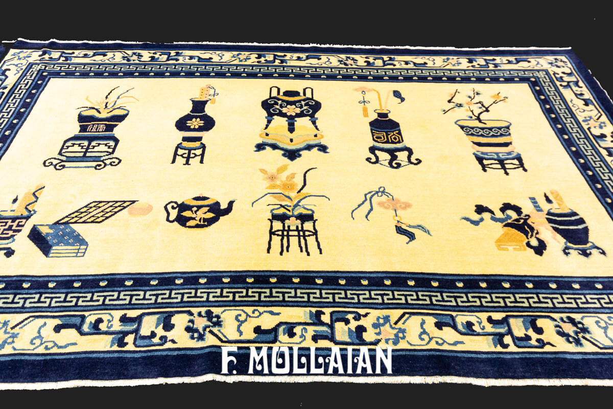 Antique Peking Rug n°:159539