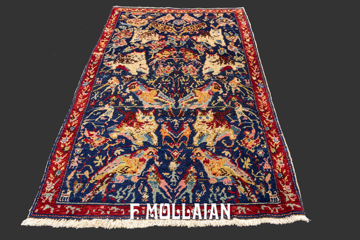 Semi-Antique Caucasian Karabakh (Qarabag) Rug n°:41252375