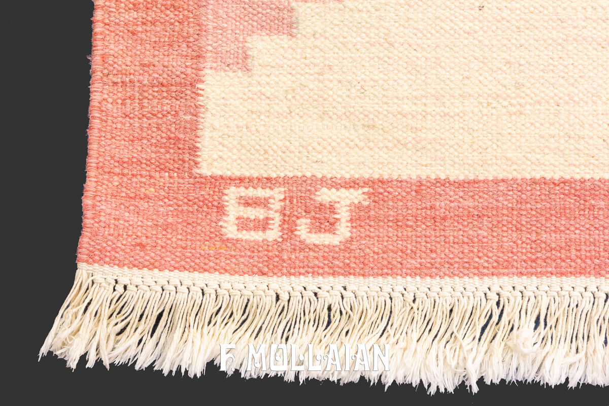 Scandinavian Rug Rollakan Signed BJ n°:488030