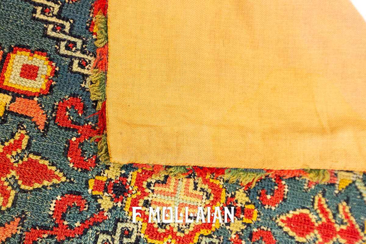 Textile Antique Suédois Rollakan n°:551082
