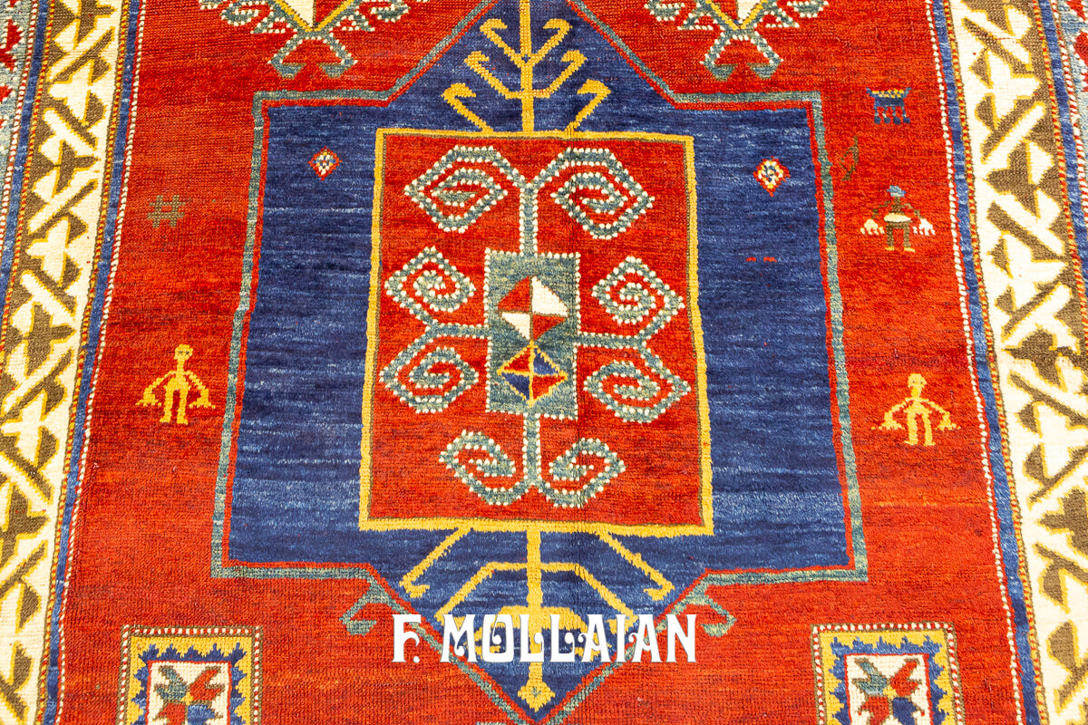Tappeto Kazak Disegno Tribale n°:590892