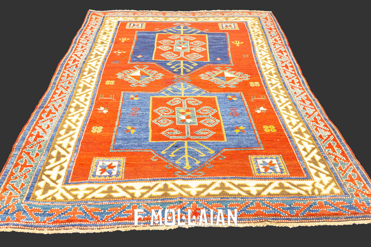 Tappeto Kazak Disegno Tribale n°:590892