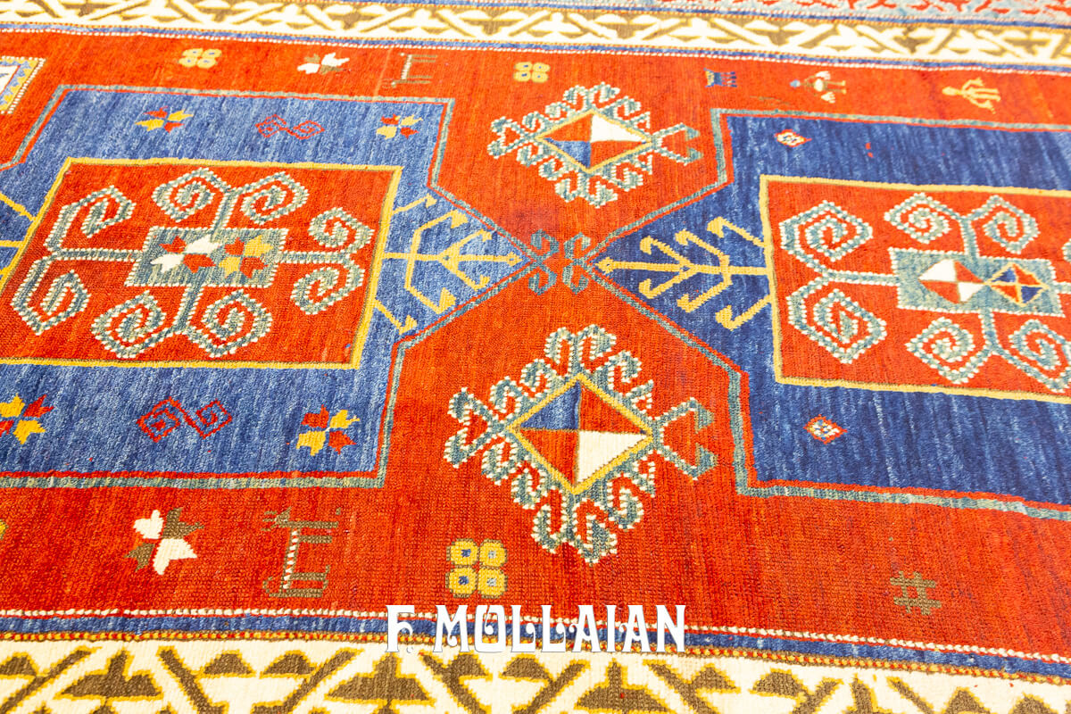 Tappeto Kazak Disegno Tribale n°:590892