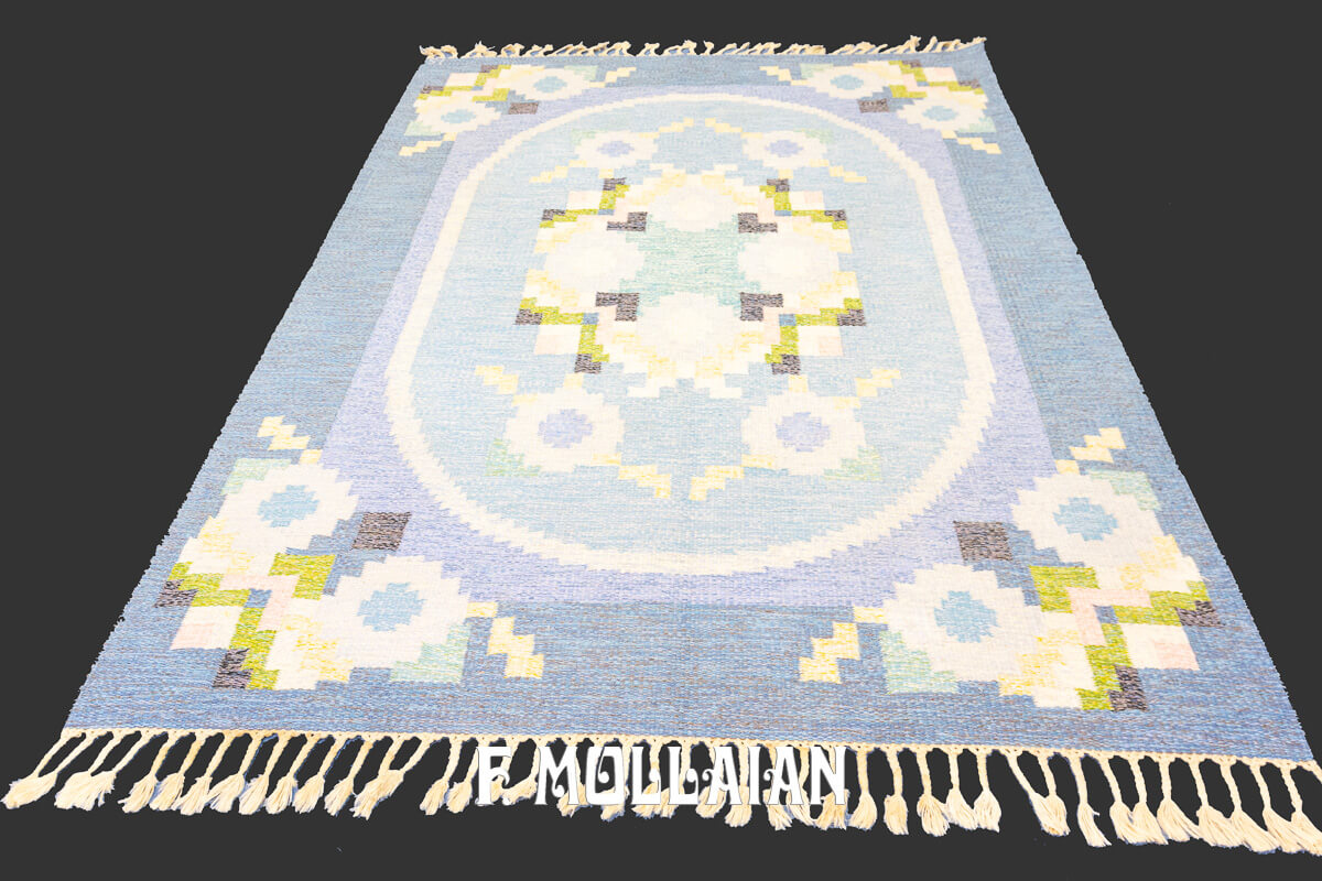 Scandinavian Rug By Ingegerd Silow n°:689049