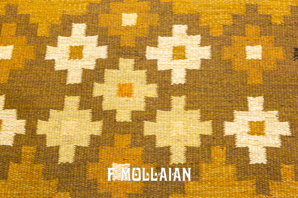Scandinavian Rug Flat-weave n°:822328