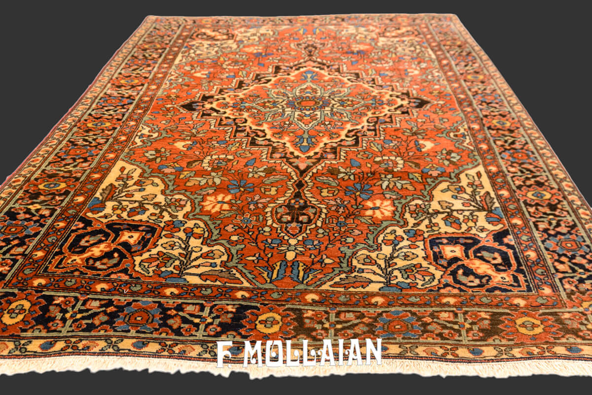 Saruk Farahan Rug Antique n°:827172