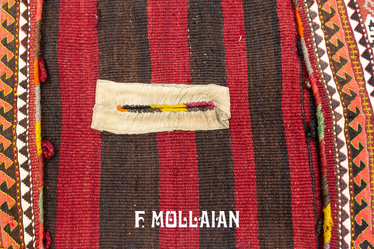 Tappeto Kilim Antico Caucasico Sella n°:85003812
