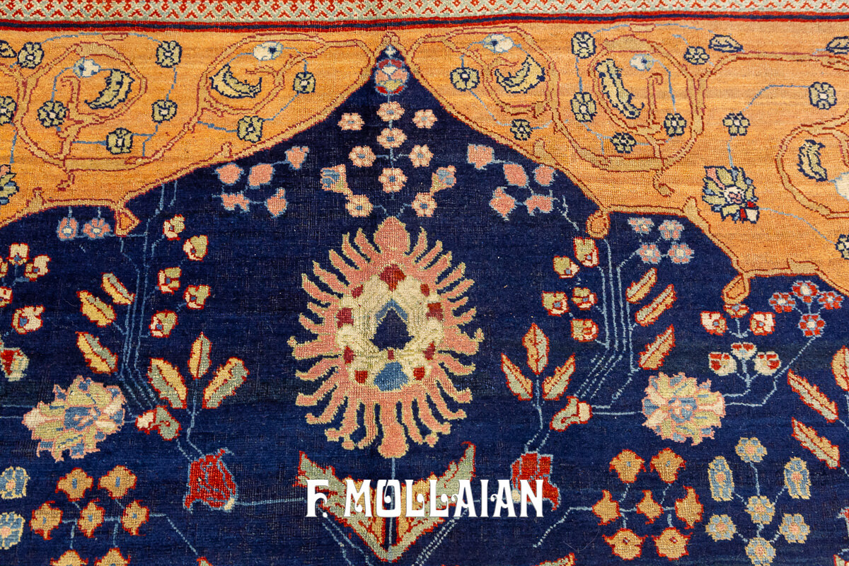 Tappeto Antico Decorativo Tabriz Firmato n°:88160831