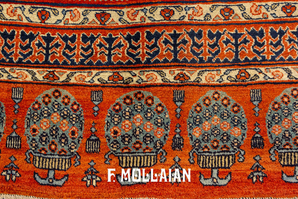 Tappeto Antico Decorativo Tabriz Firmato n°:88160831