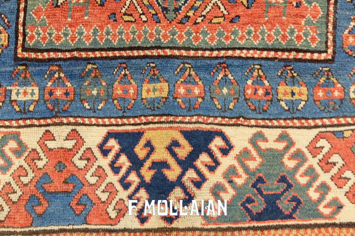 Tappeto Kazak Antico Multicolore n°:180727