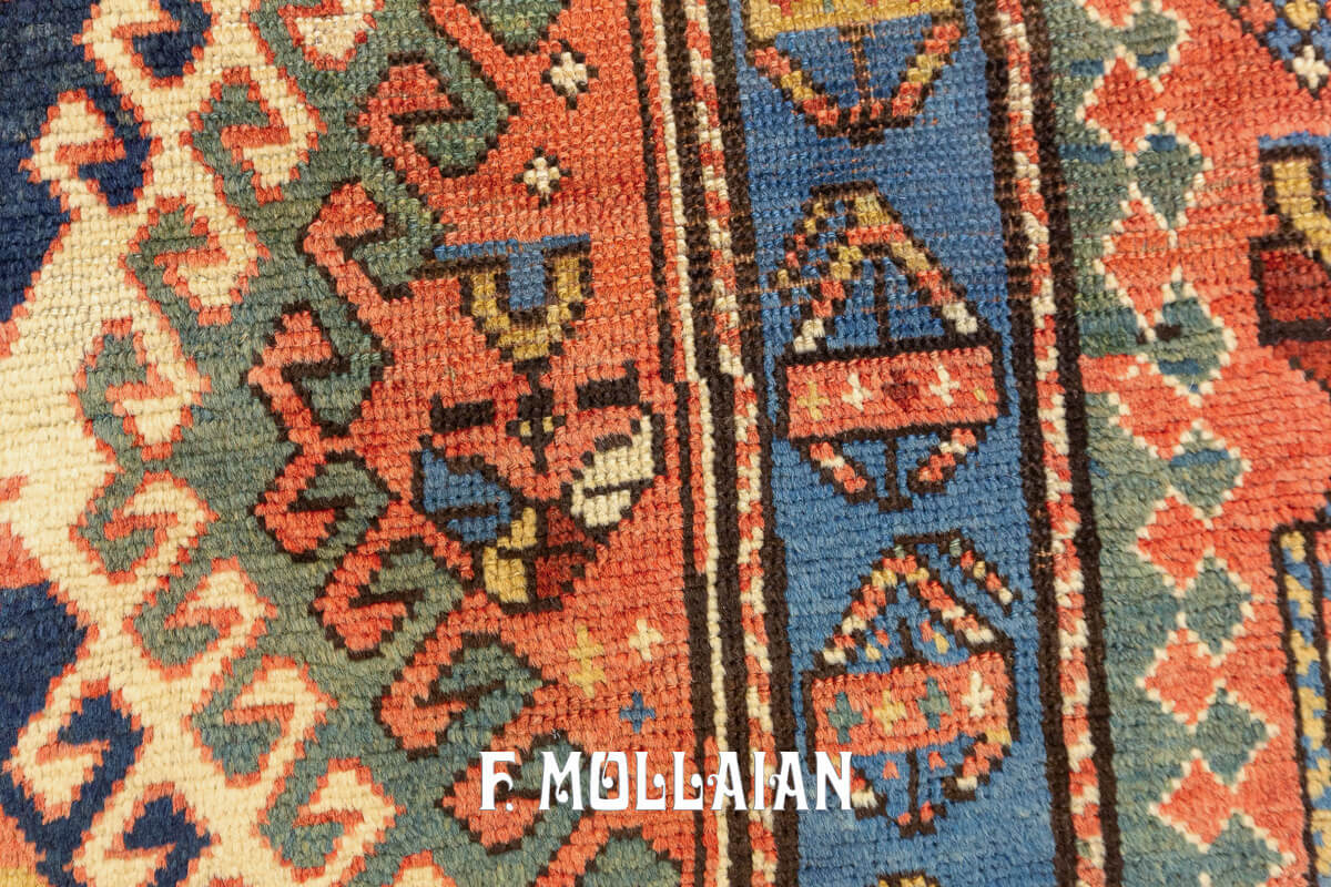 Tappeto Kazak Antico Multicolore n°:180727
