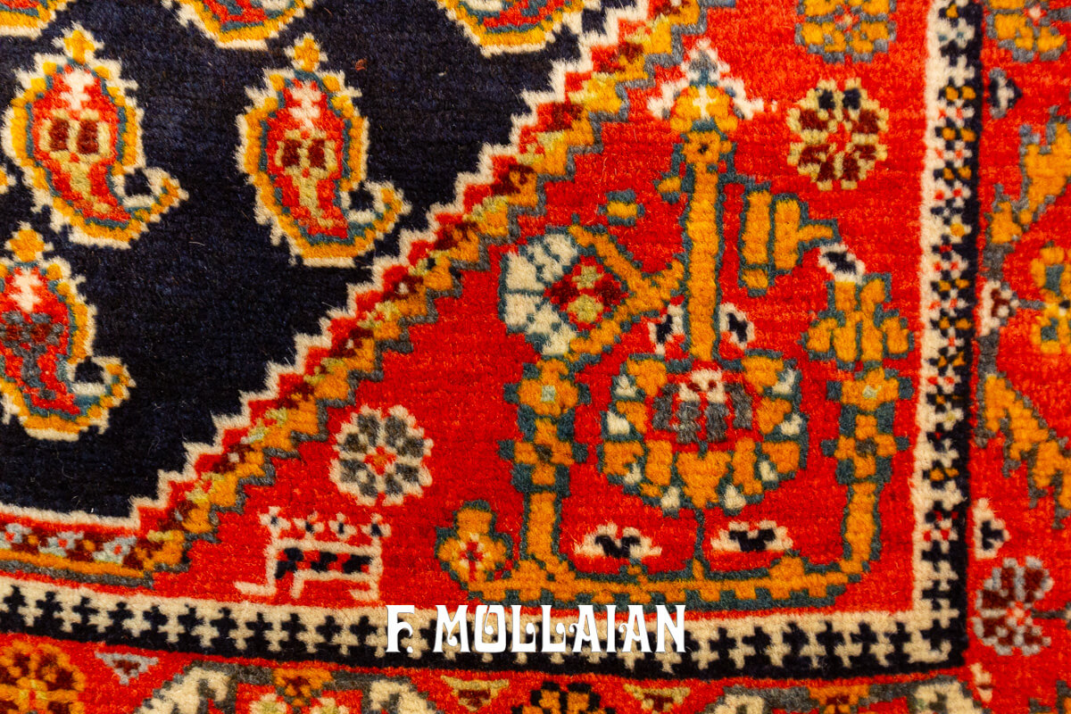 Antique Persian Rug Kashkuli Botheh n°:18170347