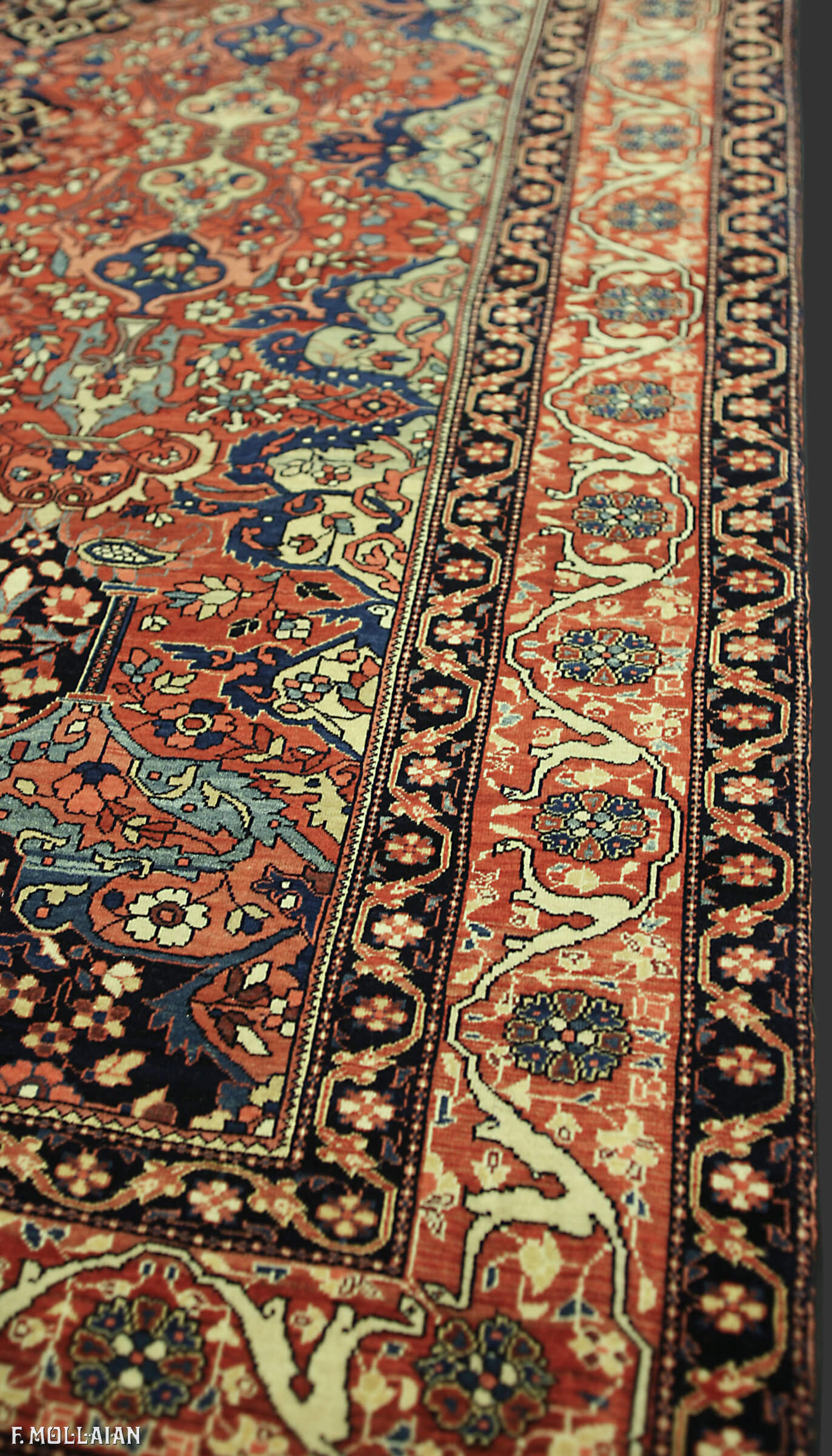Tappeto Persiano Antico Saruk Farahan n°:29317758
