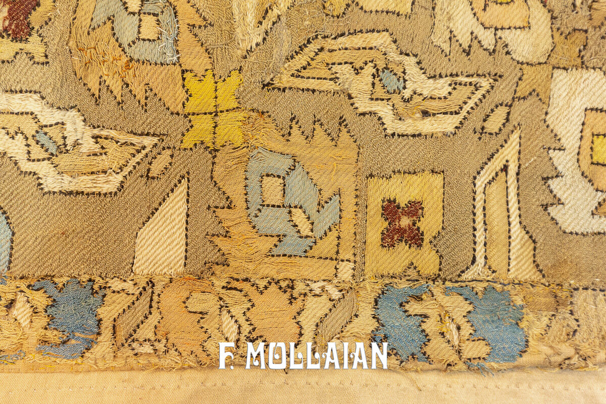 Small Silk Embroidery Azarbaijan Textile n°:30127999