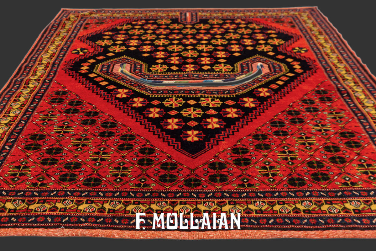 Antique Persian Rug Quchan n°:411195