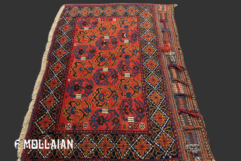 Antique Persian Afshari Rug n°:57816480