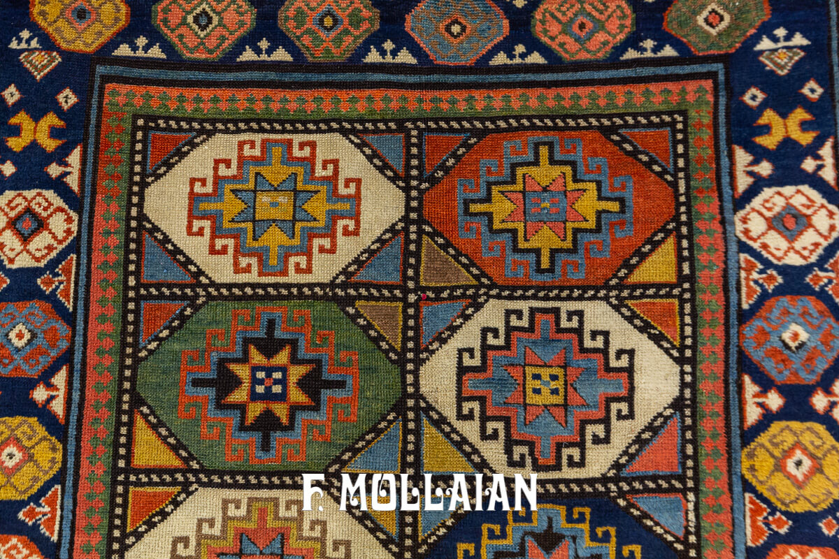 Caucasian Rug Moghan Multicolor Runner n°:71193526