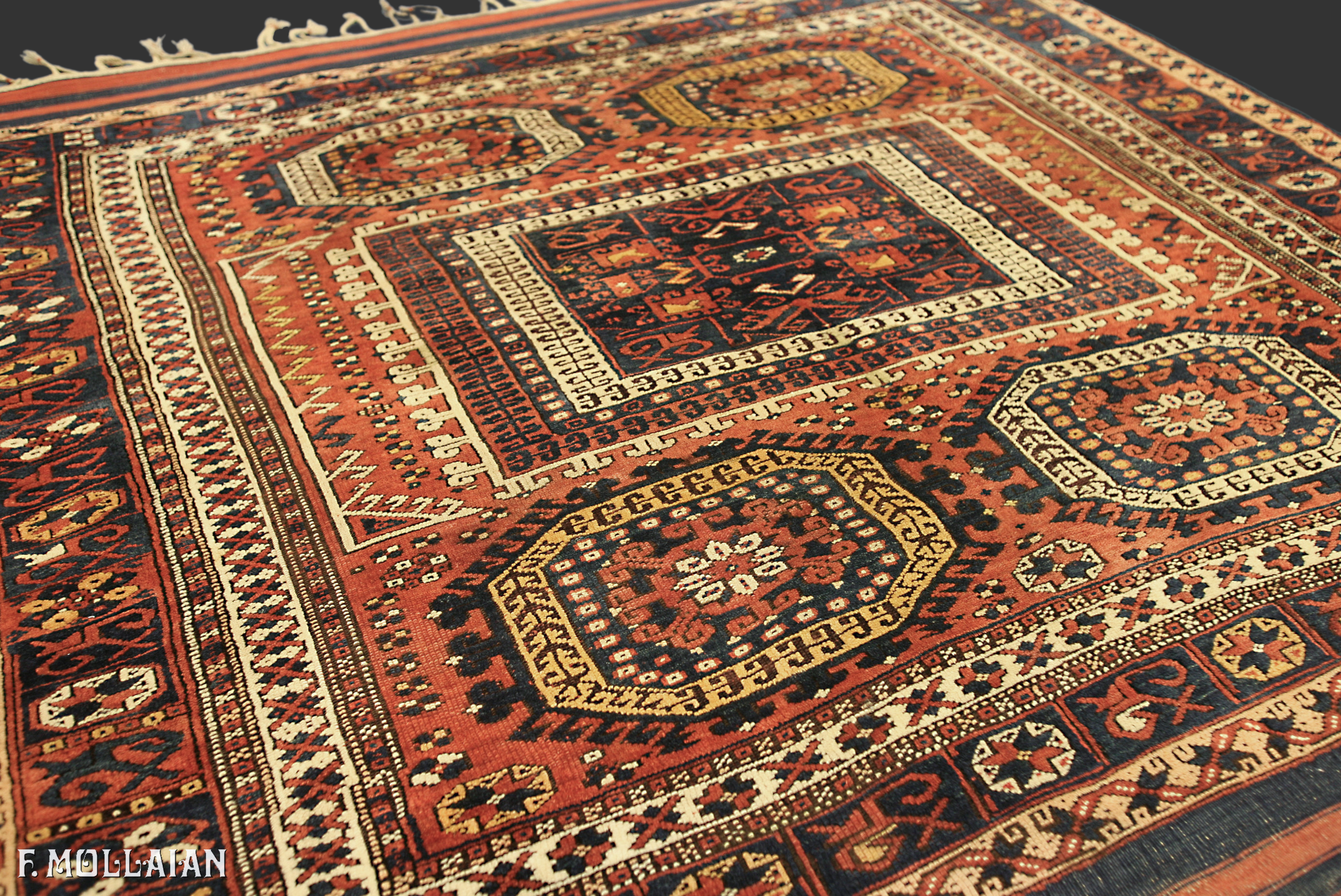 Tappeto Turco Antico Bergama n°:71575295