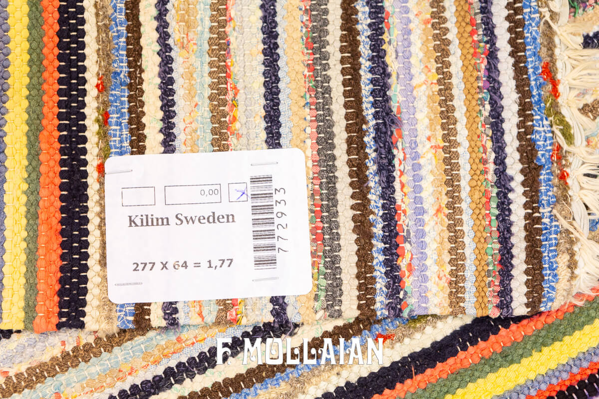 Kilim Rug Swedish Runner n°:772933